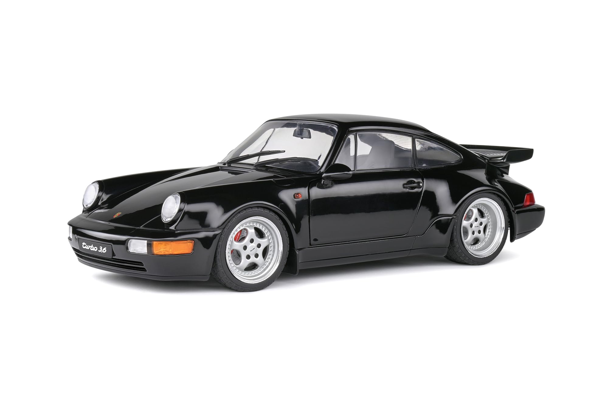 Amazon.com: Solido S1803404 1:18 1993 Porsche 964 Turbo-Black None