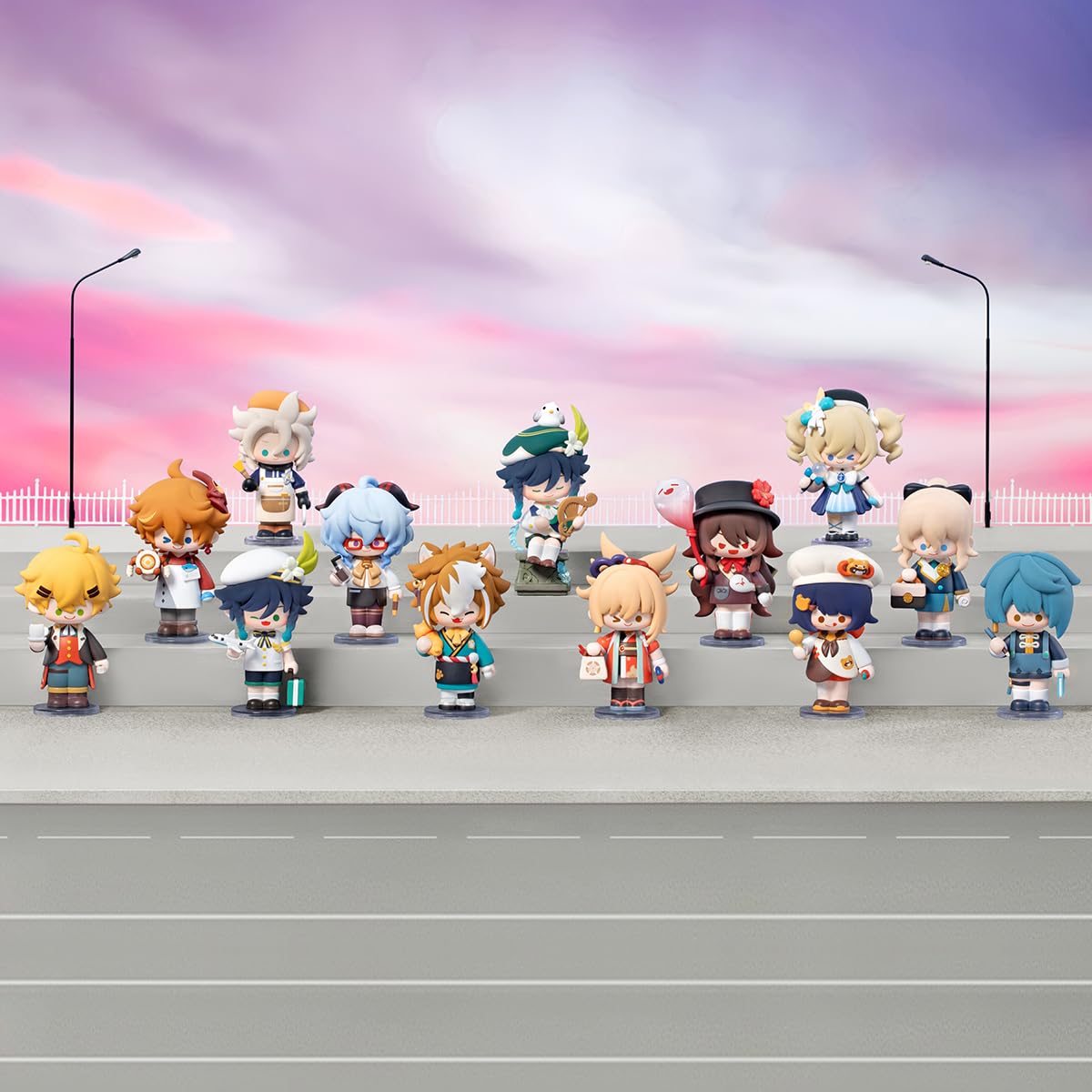 Amazon | POP MART 原神 ドレスアップ ドリーム ちびシリーズ【1ピース