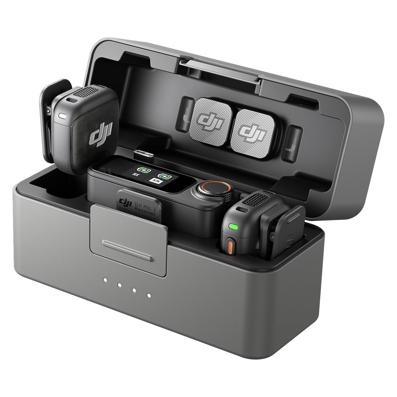 Amazon.co.jp: DJI Mic 3（2 TX + 1 RX + 充電ケース）ピンマイク