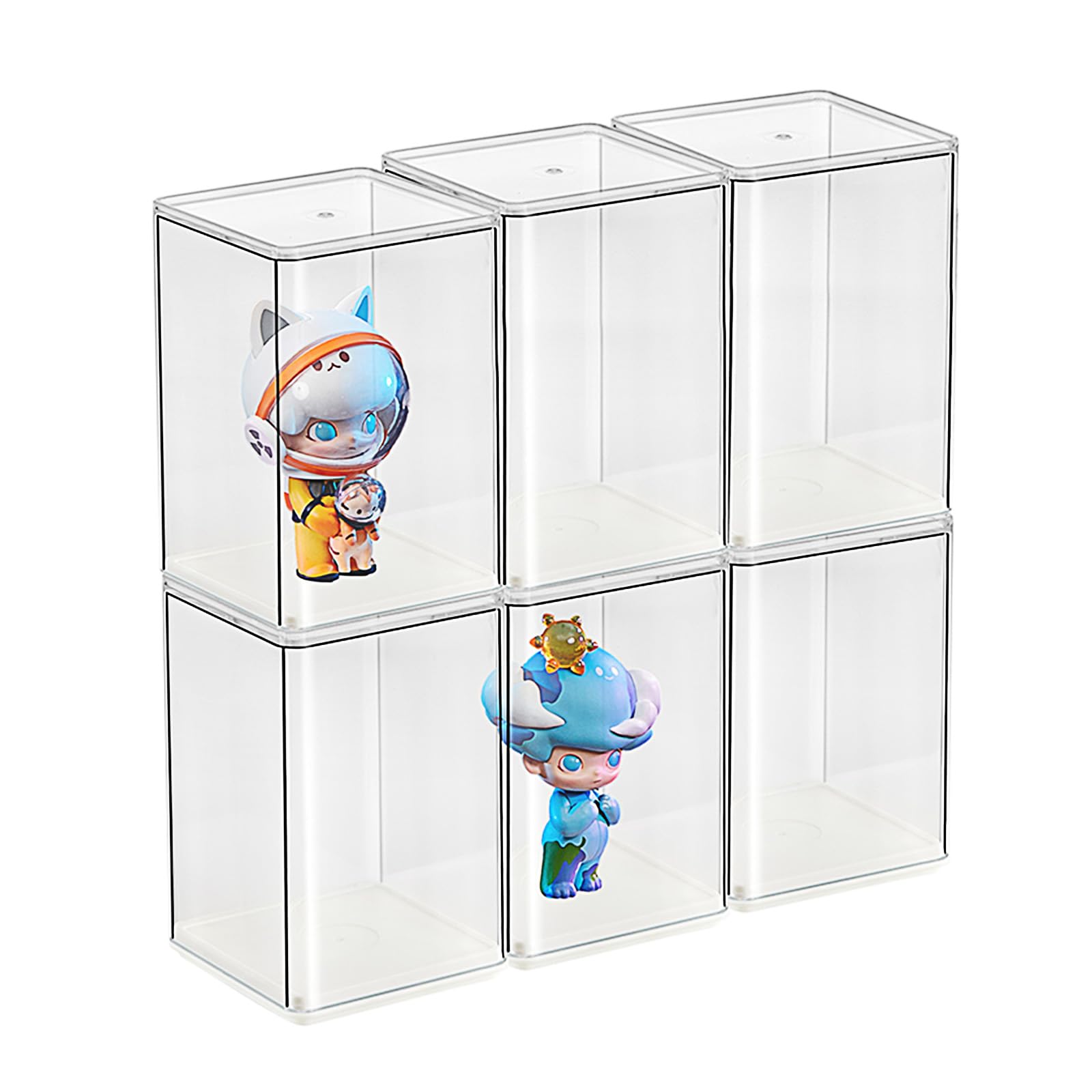 Amazon.co.jp: ZASA 透明フィギュアケース 透明展示ケースフィギュア