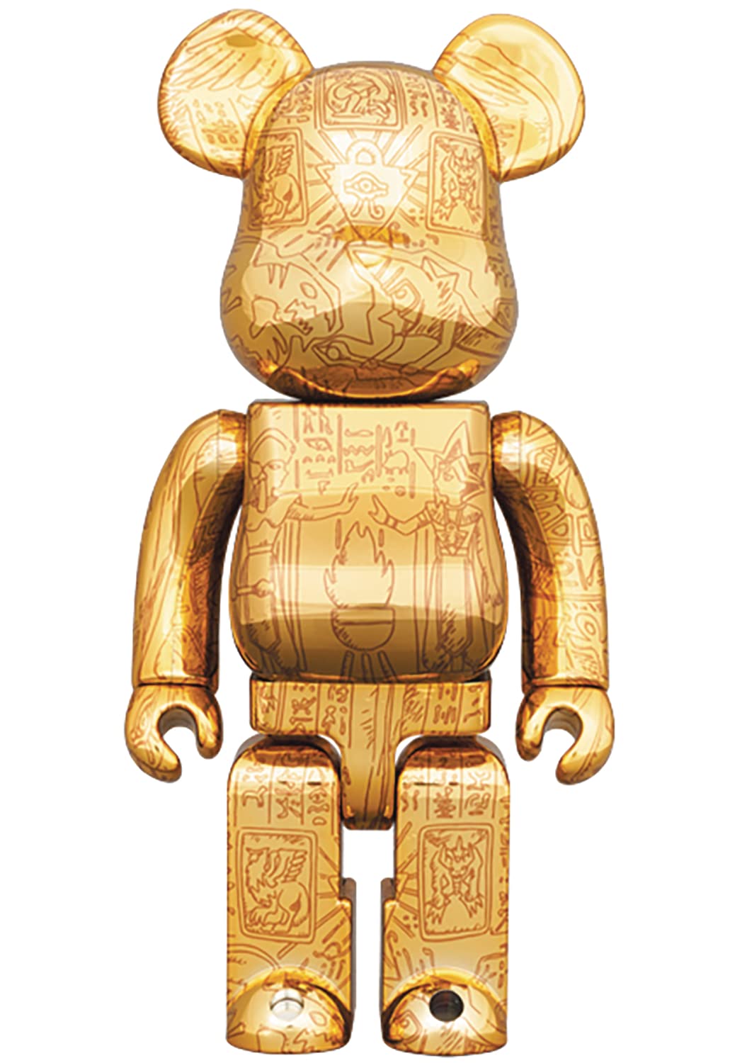 Amazon.com: Yu-Gi-Oh! Millennium Puzzle Light-Up 400% Be@rbrick