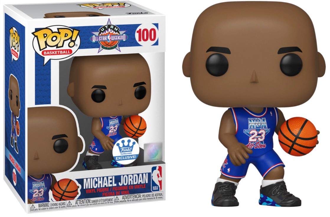 Amazon.com: FUNKO POP Michael Jordan All-Star Uniform #100 FUNKO