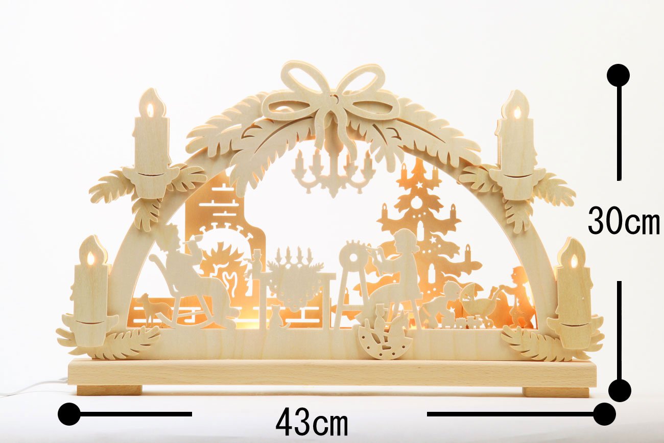 Amazon.co.jp: ラタックス シュビップボーゲン アーチ型キャンドル