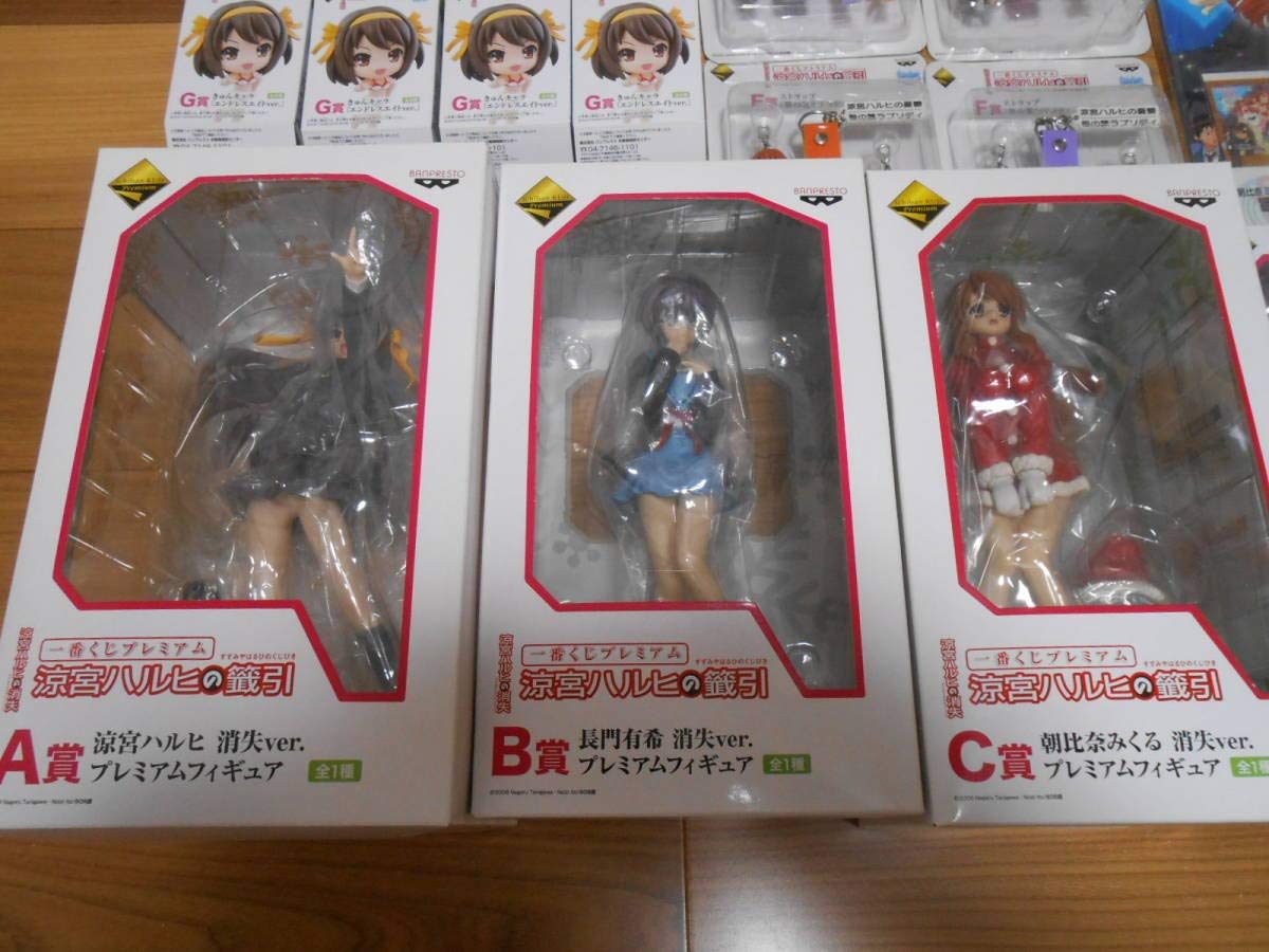涼宮ハルヒの籤引長門有希スペシャルフィギュアダブルチャンス品