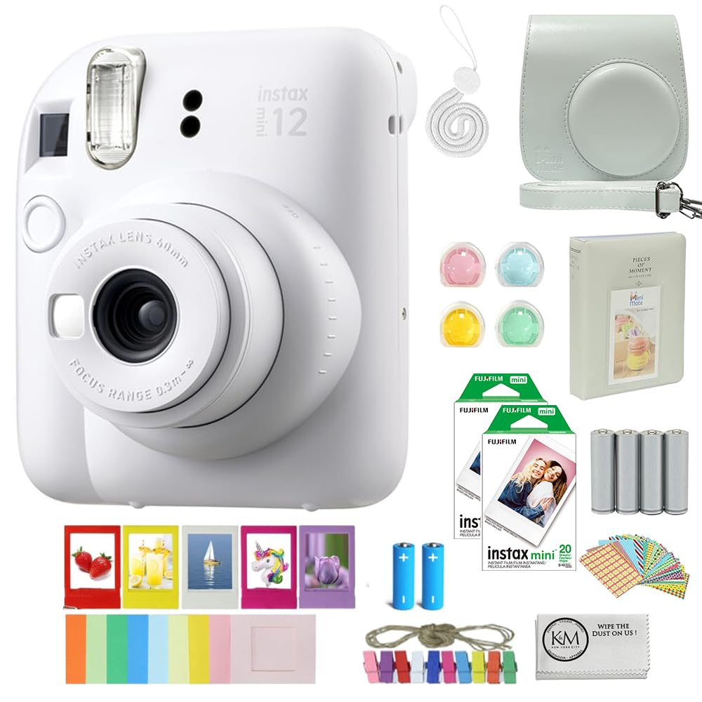 Amazon | FUJIFILM INSTAX mini 12 インスタントフィルムカメラ