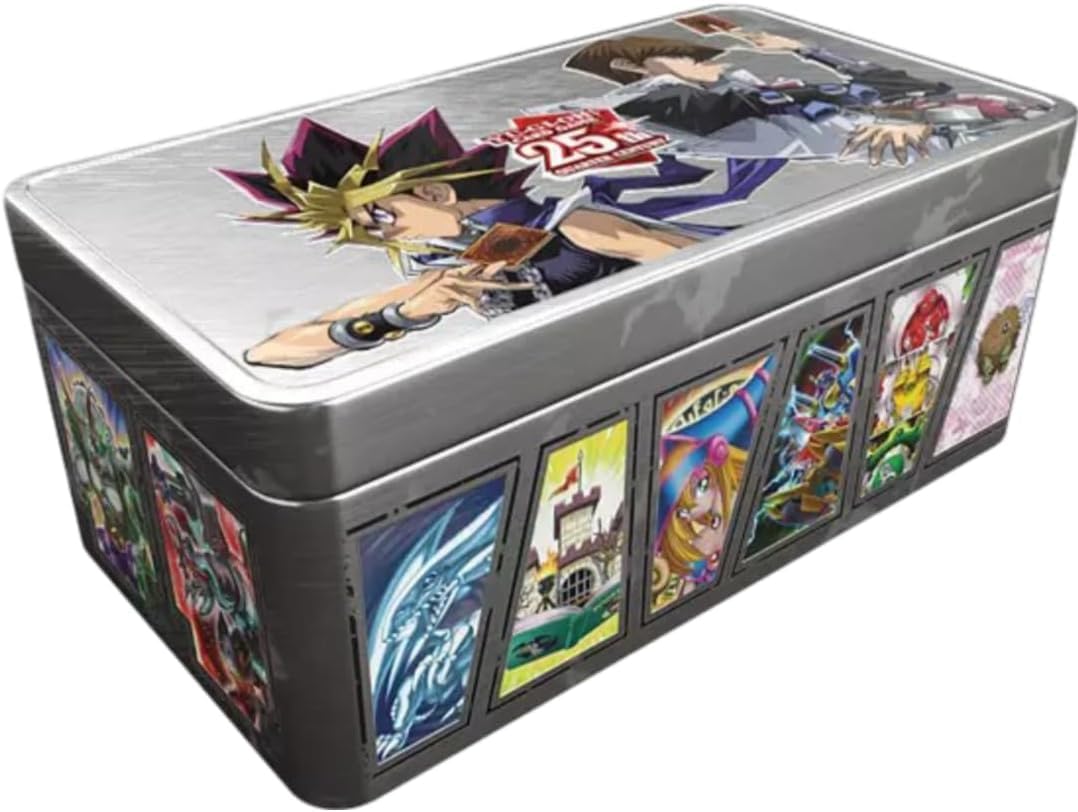 Amazon.co.jp: 遊戯王 トレーディングカードゲーム 25周年記念缶