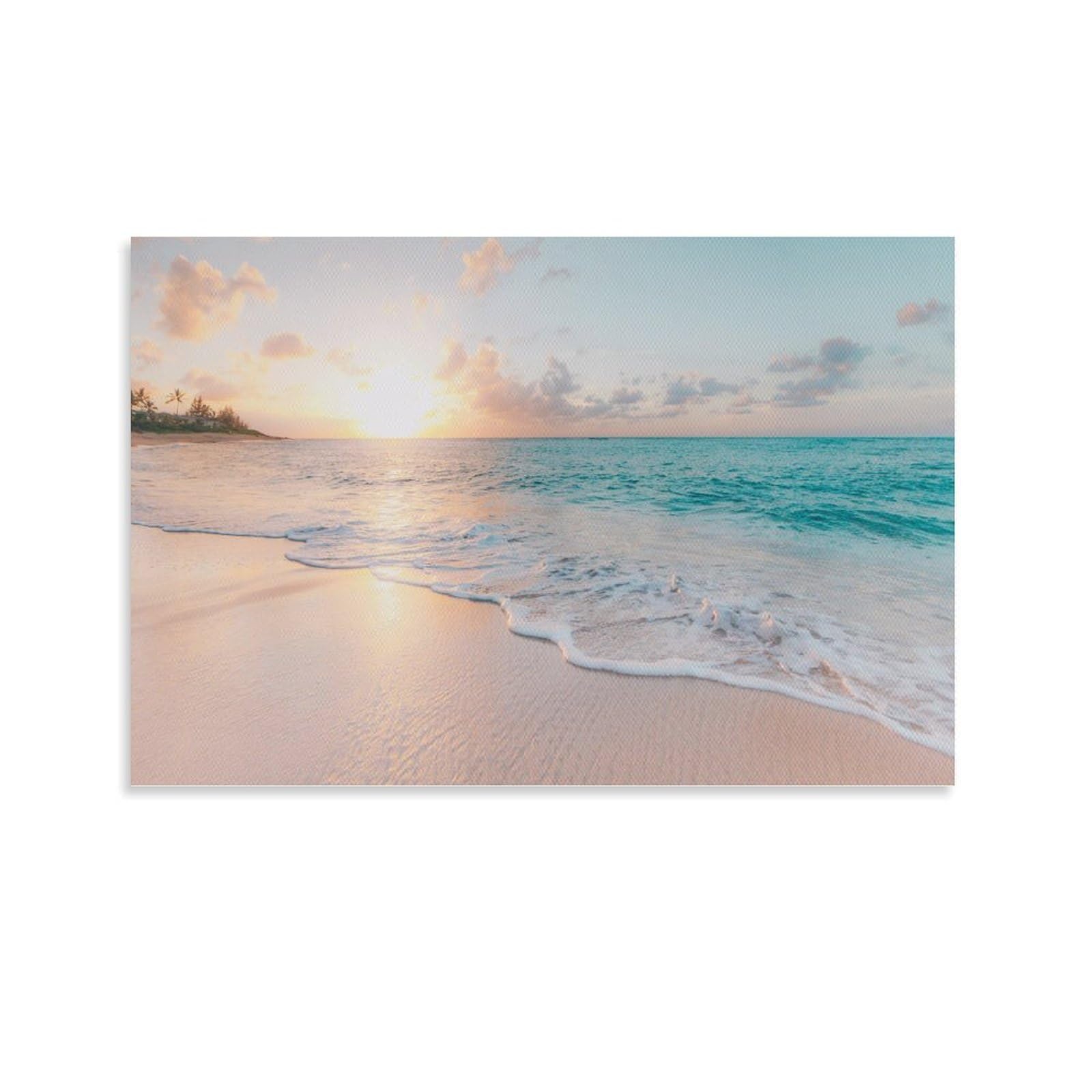 Amazon.co.jp: 海の絵 海辺 風景写真 海 絵画 静物の風景 ビーチ 海 空