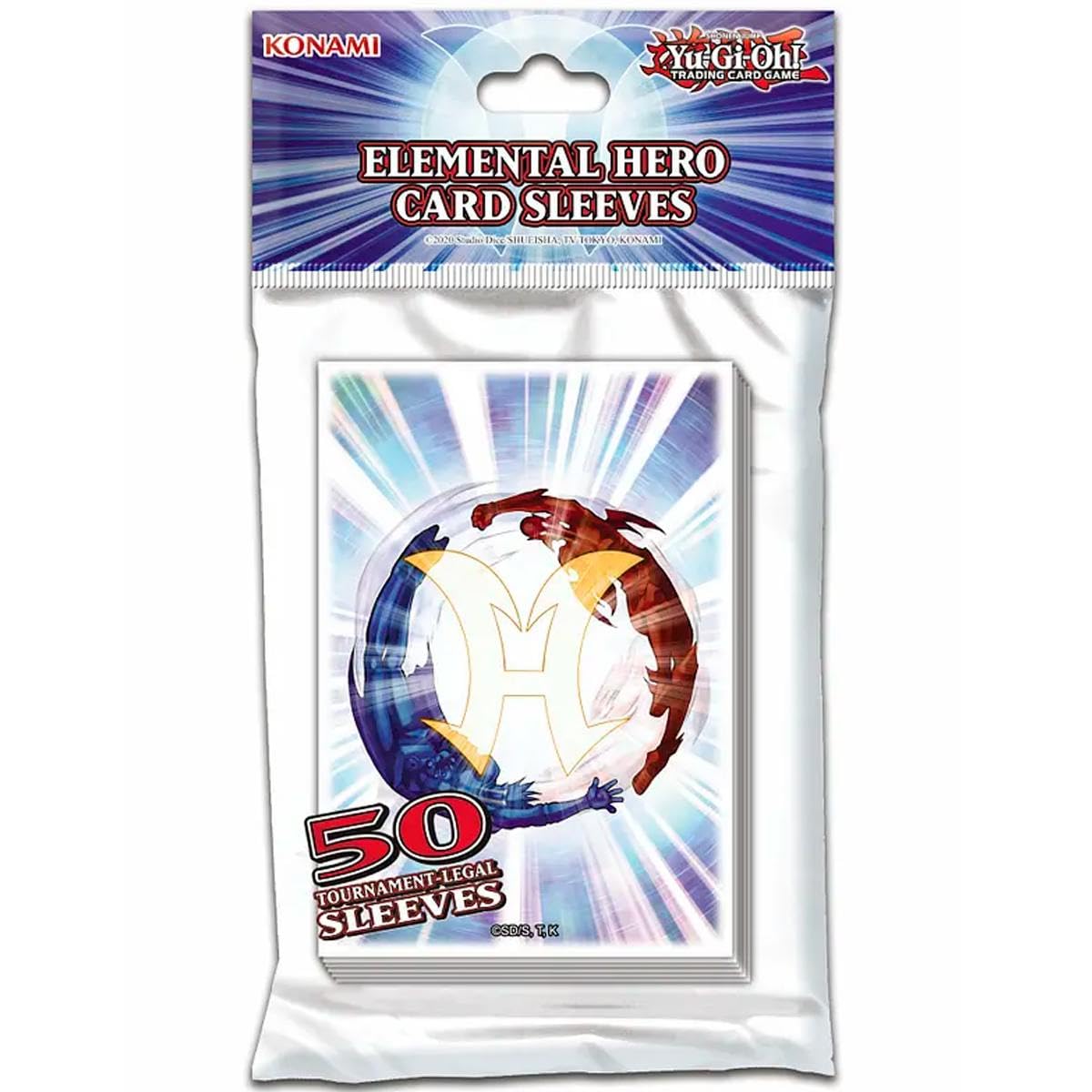 Amazon.co.jp: 遊戯王エレメンタルヒーローカードスリーブ (50枚パック