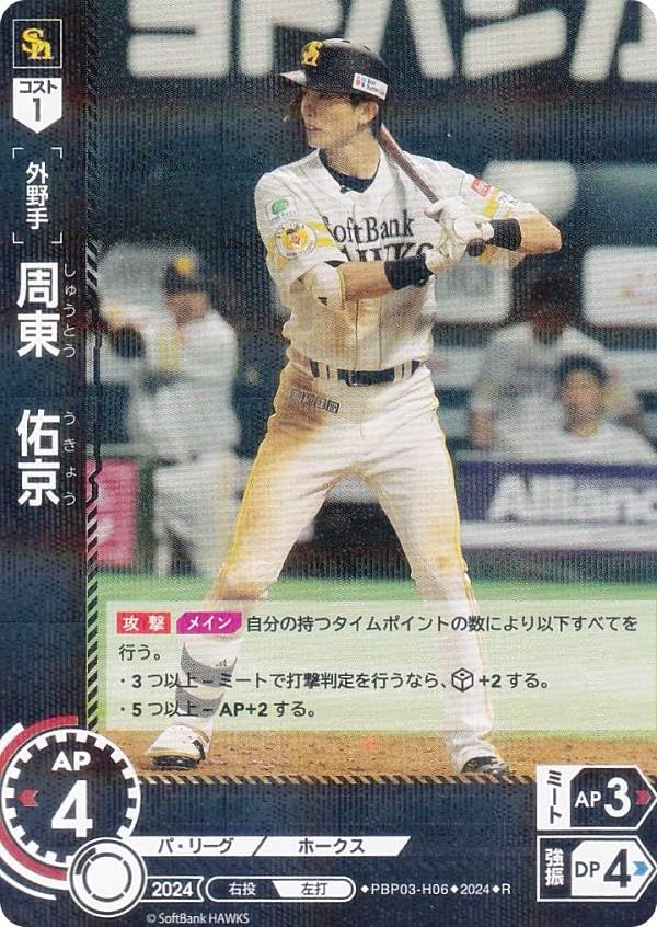 Amazon.co.jp: ドリームオーダー PBP03-H06 周東 佑京 福岡