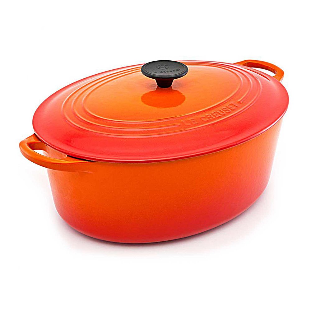 Amazon.co.jp: ルクルーゼ ココット オーバル 25cm オレンジ 2502-25