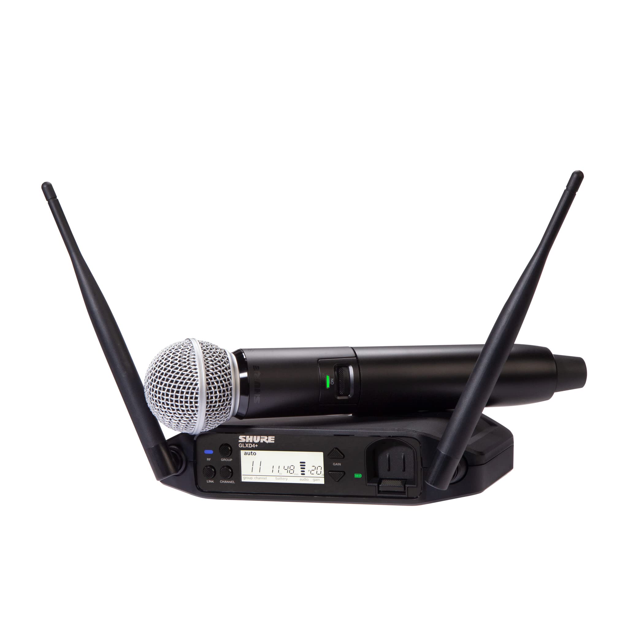 Amazon | SHURE GLX-D24+/SM58ボーカル・ワイヤレスシステム SM58