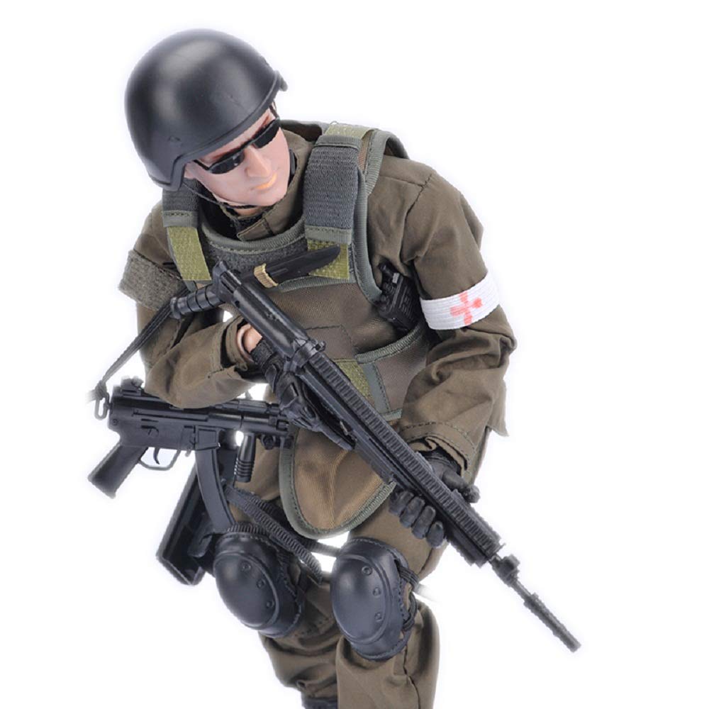 Amazon.com: 7Buy 12in Action Figures Toy 1:6 Stand Bendable
