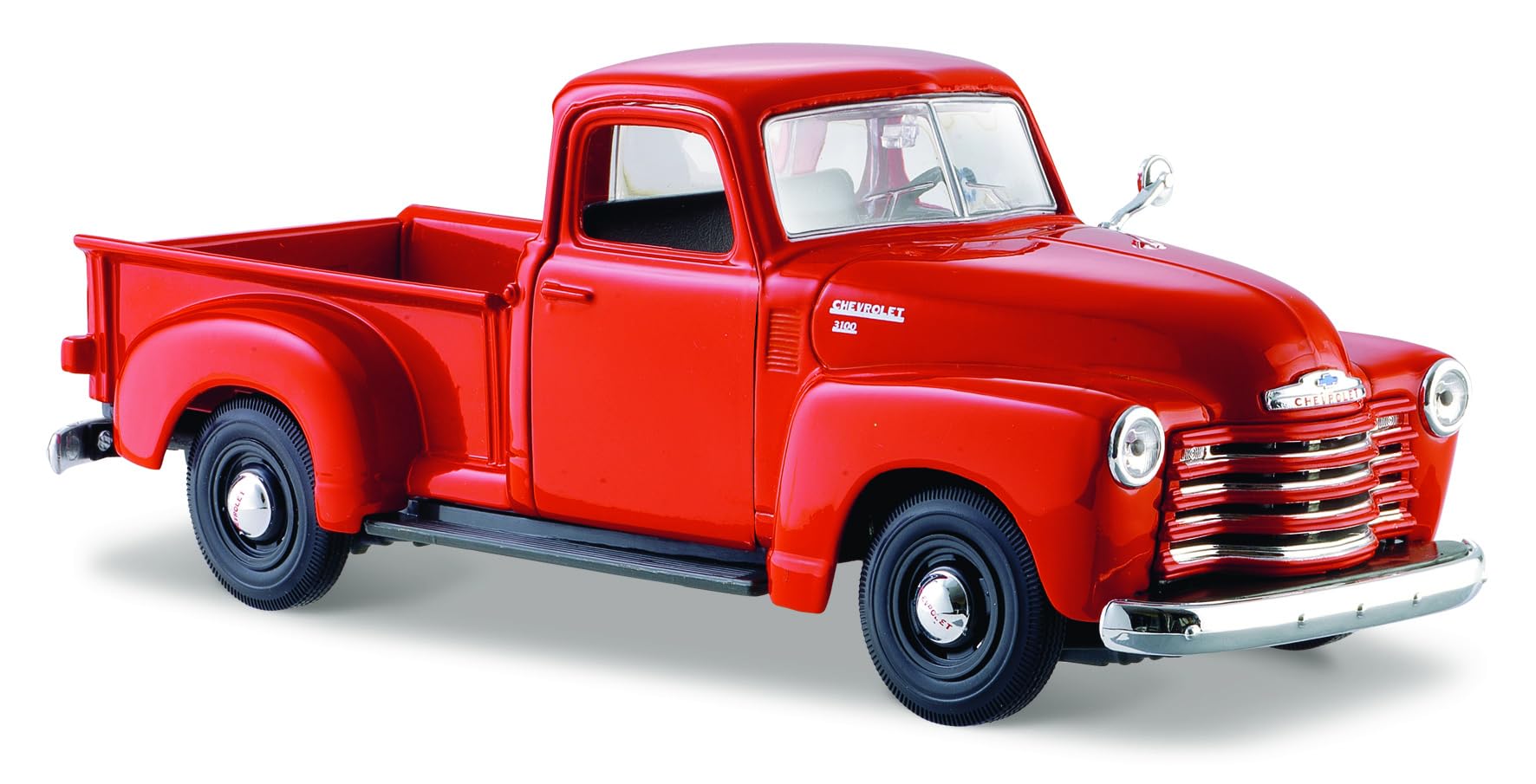 Amazon | Maisto 1/24 シボレー 3100 ピックアップ 1950 オレンジ