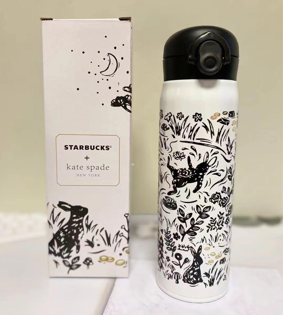 Amazon.co.jp: kate spadeスターバックス 水筒ステンレスブラック