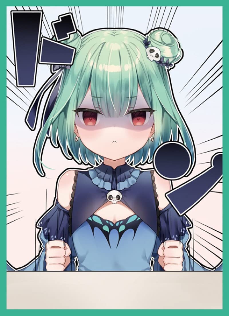 Amazon.co.jp: 白詰草 カードスリーブ ☆『Vtuber 潤羽るしあ ドン