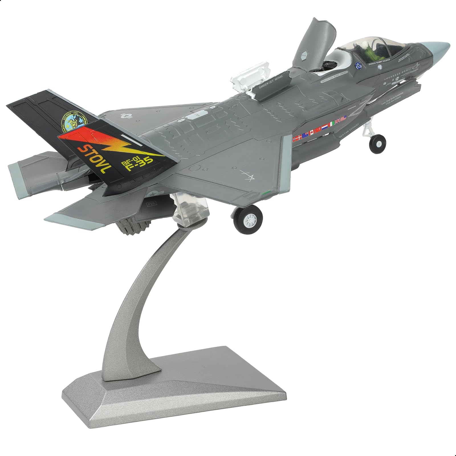 Amazon.com: NUOTIE F-35 Lightning II Fighter Model Kit 1:72 Scale