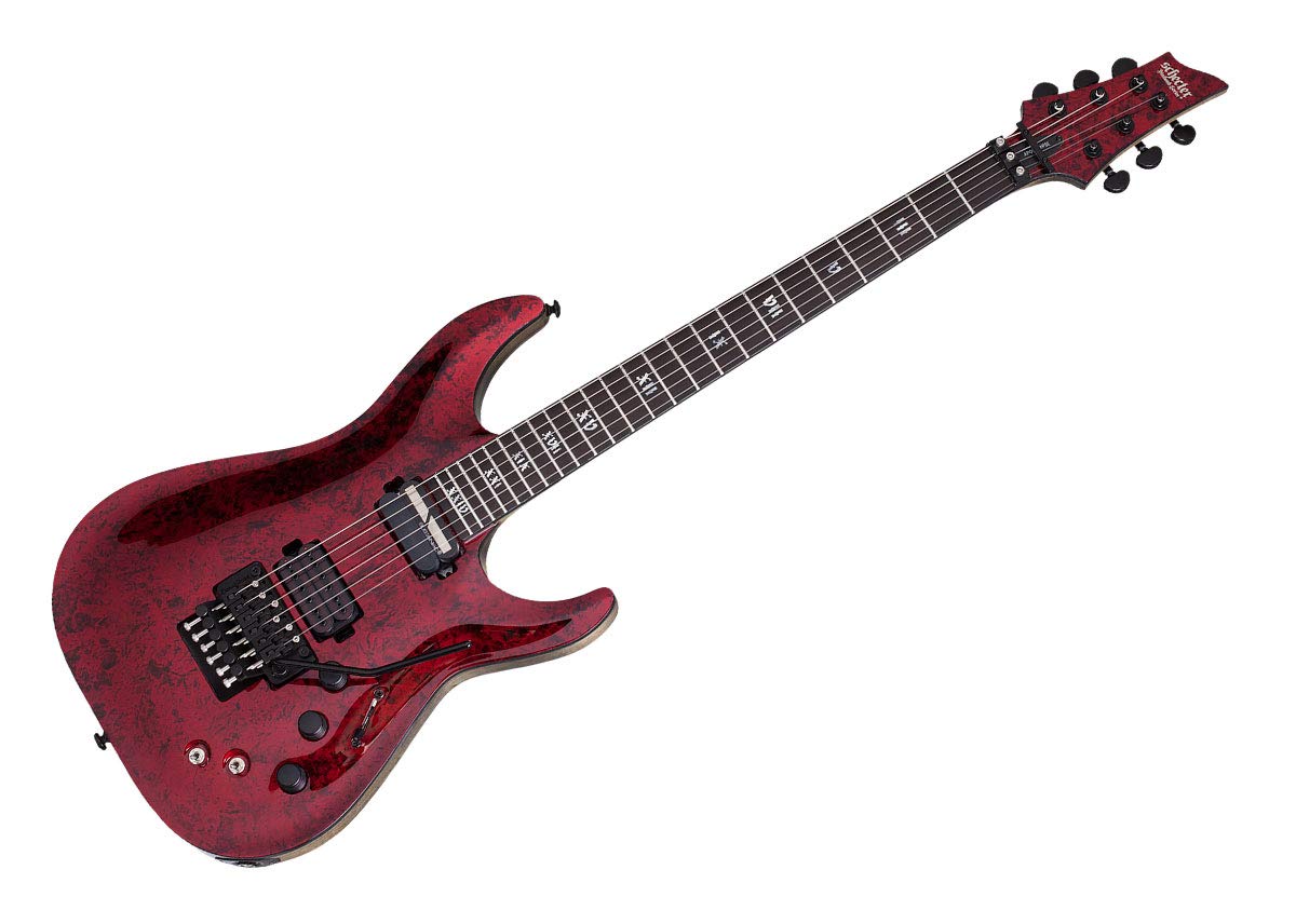 Amazon.com: Schecter C-1 Apocalypse with Floyd Rose & Sustainiac
