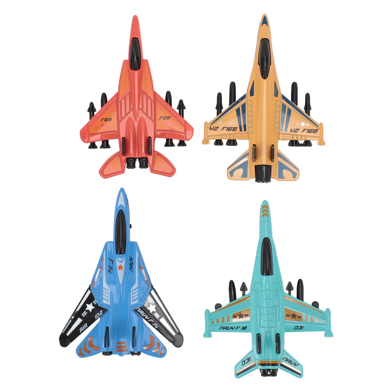 Amazon.co.jp: 戦闘機モデルセット プルバックミニチュア合金戦闘機