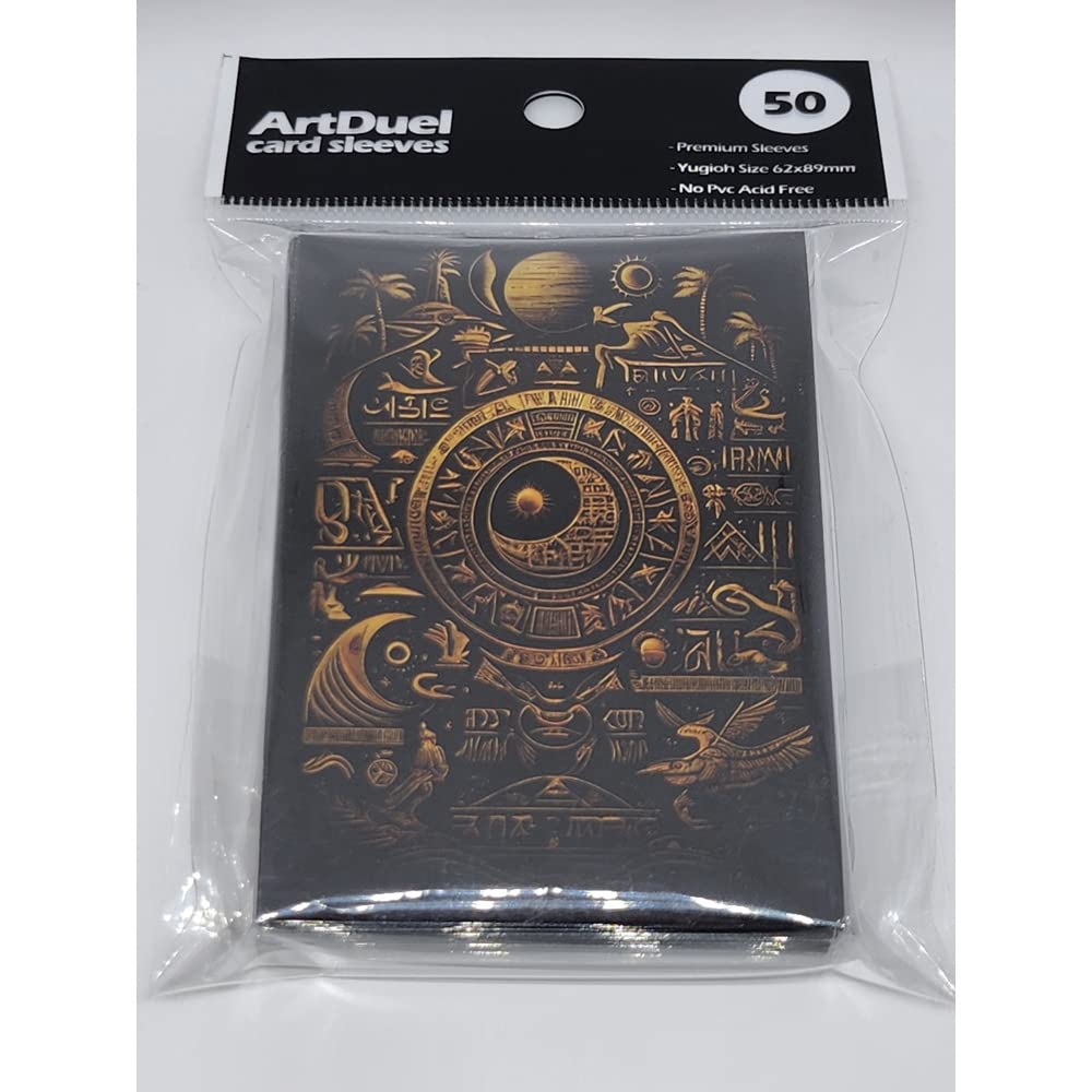 Amazon.co.jp: ArtDuel 遊戯王カードスリーブ - ファラオの本 - 50枚