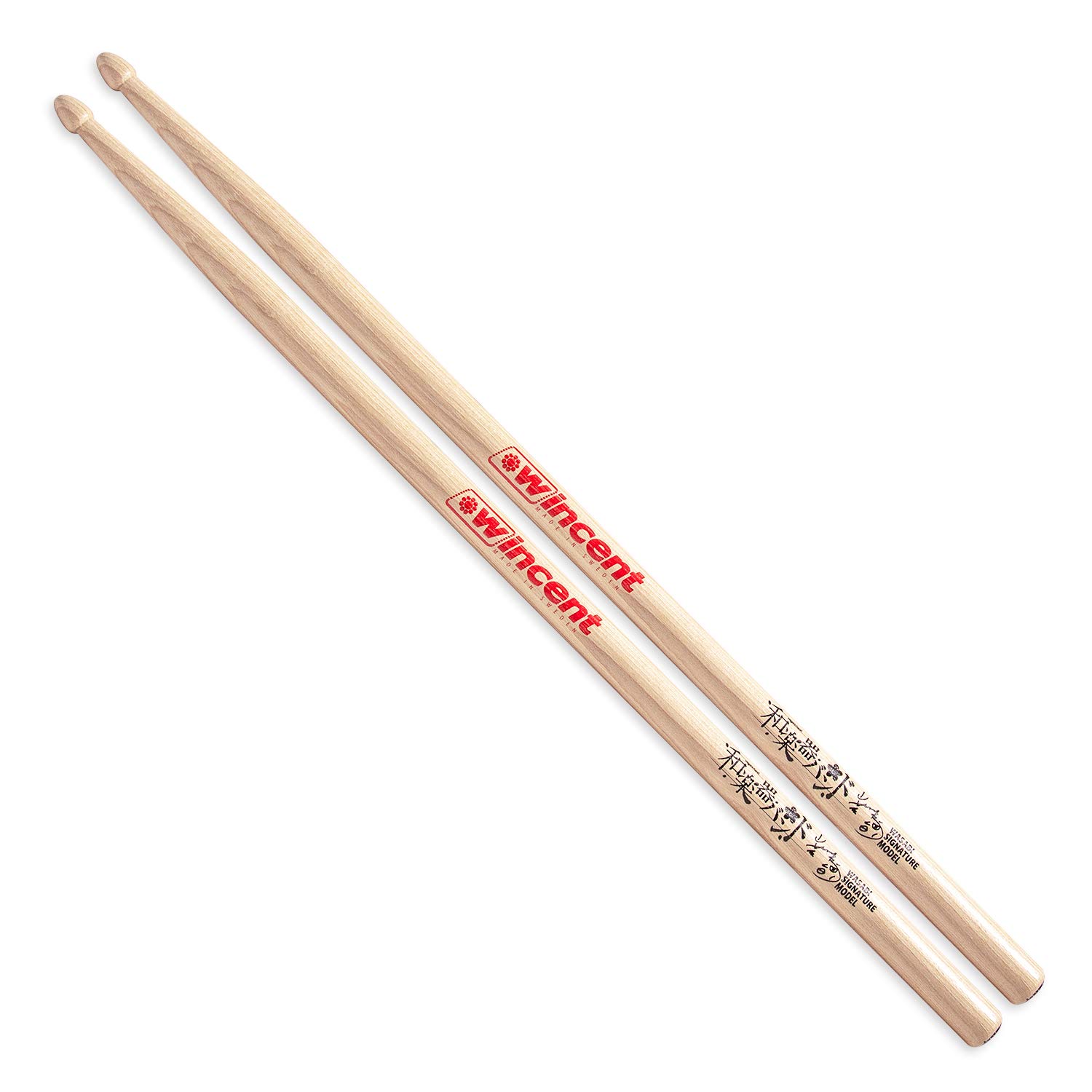 Amazon | Wincent Drumsticks (Hickory) ドラムスティック W-WSB (山葵