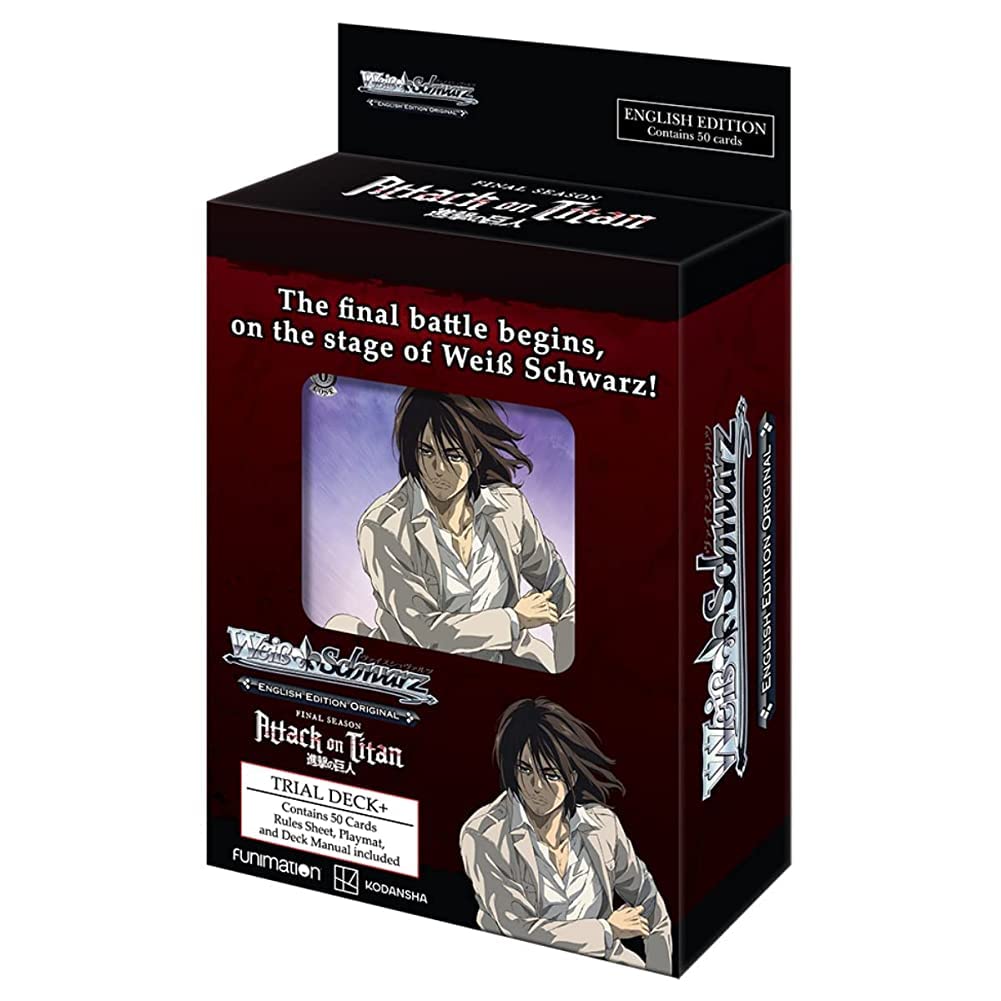 Amazon.com: Weiss Schwarz: Attack on Titan: Final Season Trial