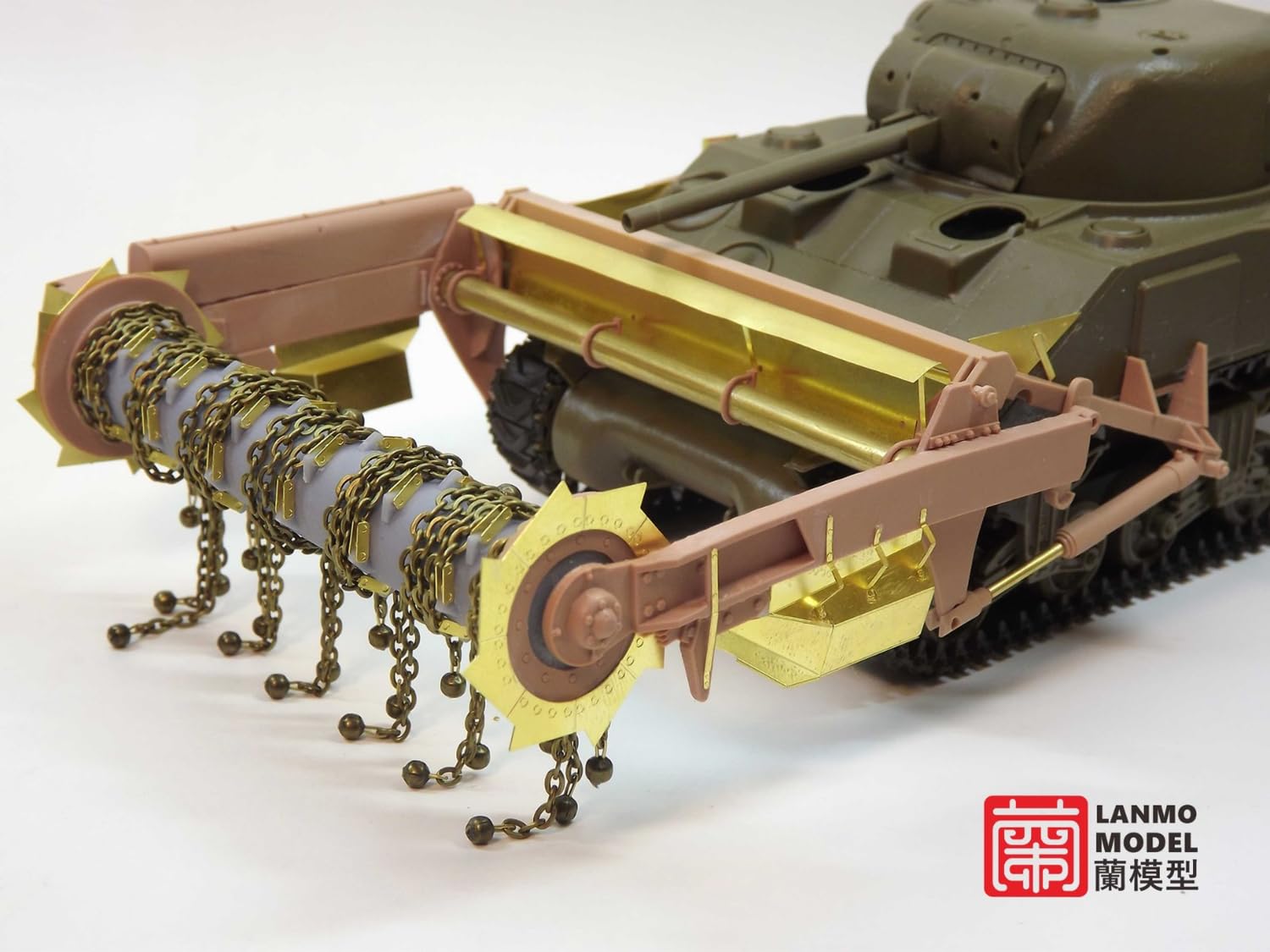 Amazon | ランモモデル(Lanmo Model) 1/35 シャーマン Mk1 クラブ 地雷