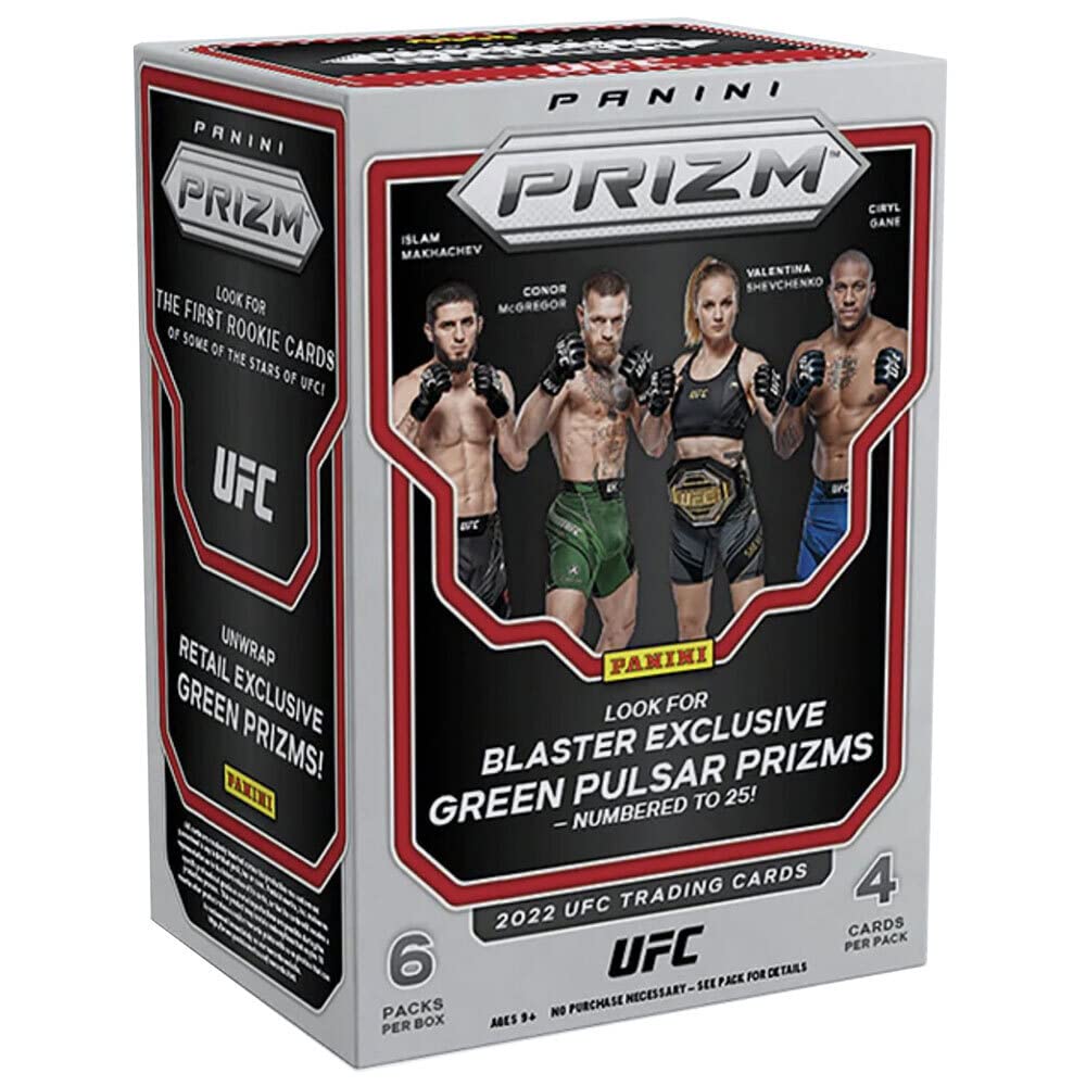 Amazon.com: 2022 Panini Prizm UFC BLASTER box (6 pks/bx