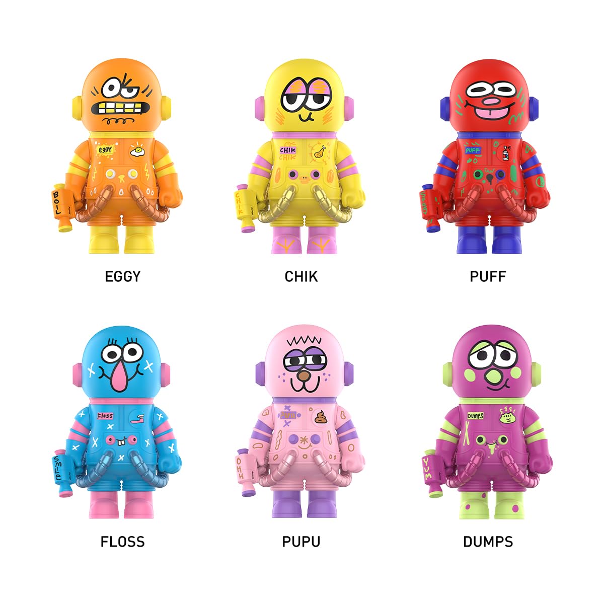 POP MART MEGA SPACE MOLLY 400% JON BURGERMAN SPACE CADETS Series