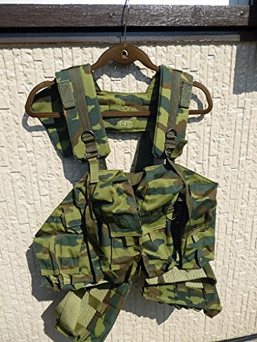 Amazon | 現代ロシア軍6sh92ベスト 実物/フローラ FSB クリミア ВДВ