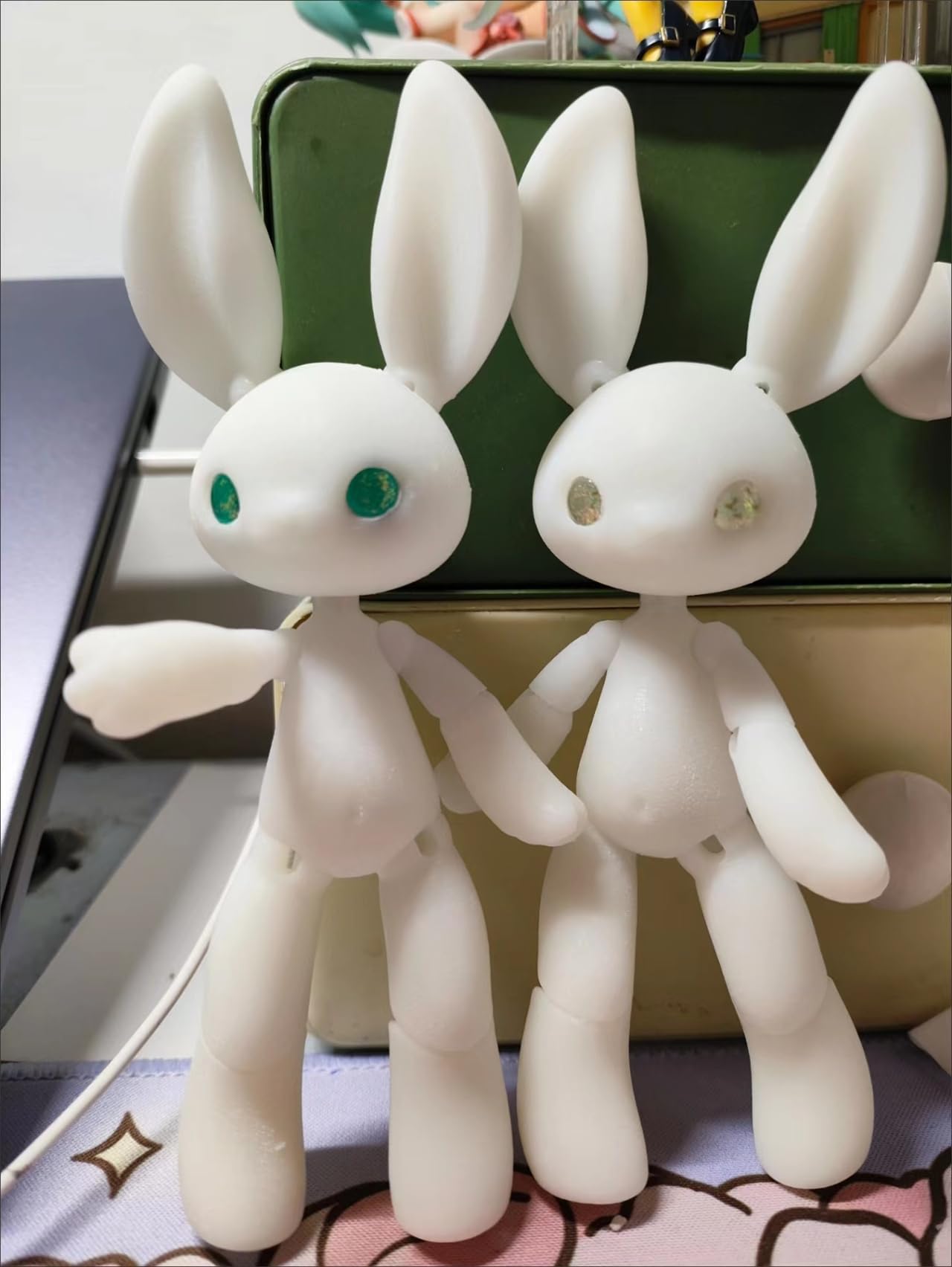 Amazon.co.jp: BJDドール うさぎ 擬人化 人外 異型 動物 派生人形 ミニ