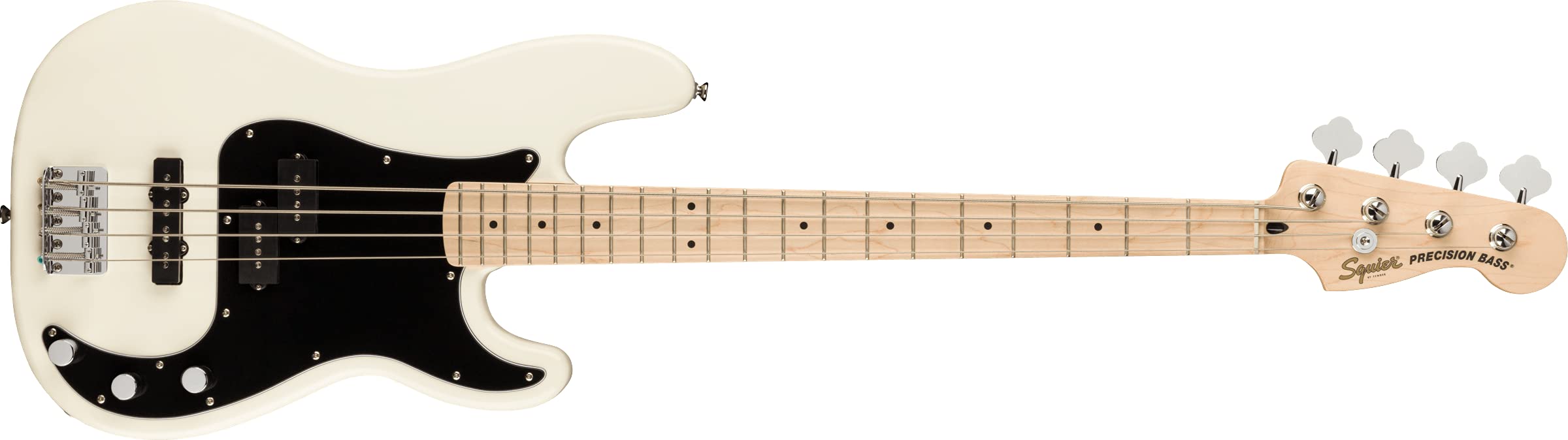 Amazon.com: Squier Affinity Series Precision Bass, Olympic White