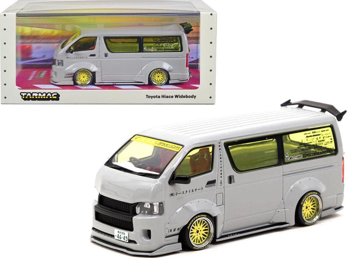 Amazon | ターマックワークス 1/43 ミニカー ハイエース ワイドボディ