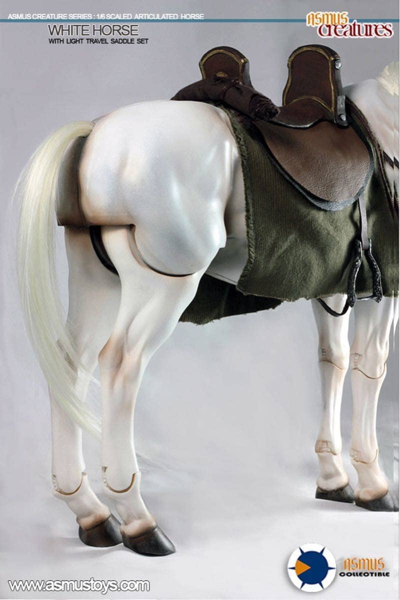Amazon.co.jp: 特大 50センチ Asmus Toys アスモストイズ 馬 1/6 可動