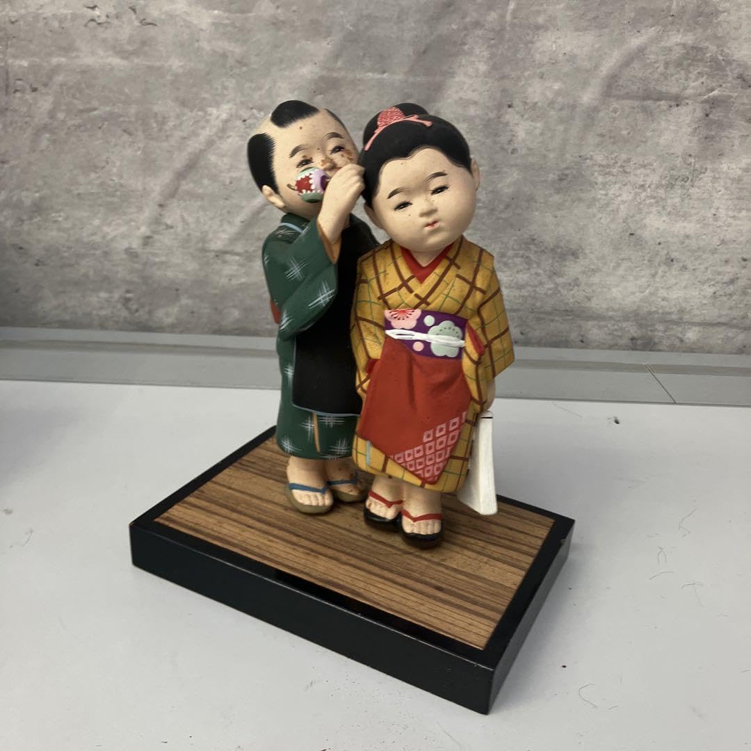 人形 ワトソン 陶器 オブジェ 置物 インテリア 工芸品 美術品 A2601