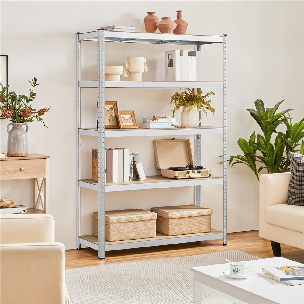 Amazon｜Yaheetech キッチンラック スチールラック 120x45x180cm 5段