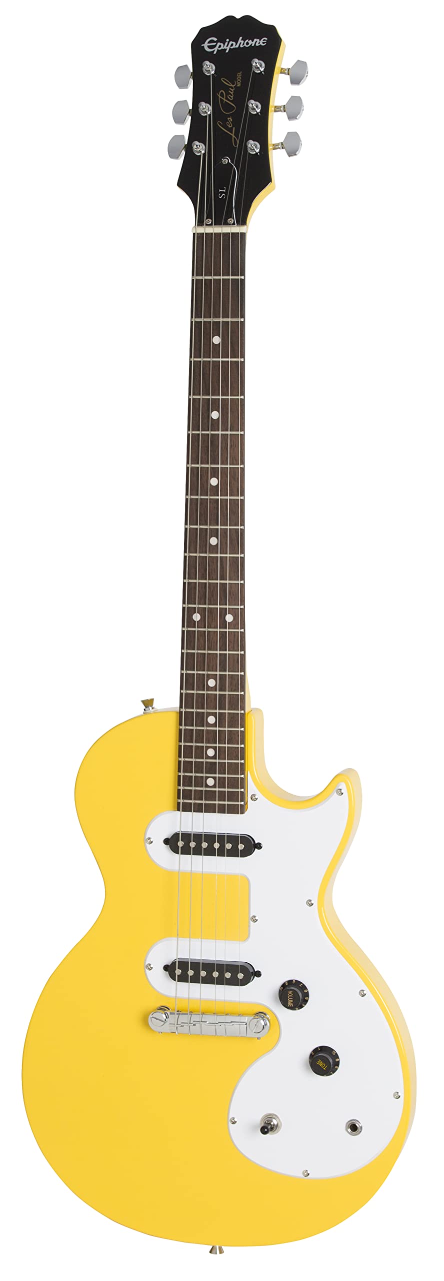 Amazon.com: Epiphone Les Paul Melody Maker E1, Sunset Yellow