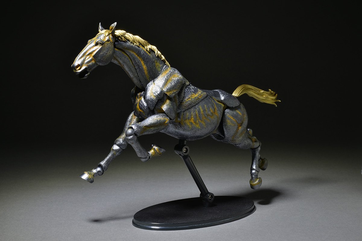 Amazon.co.jp: タケヤ式自在置物 馬 鉄錆地調 約180mm PVC&ABS製 塗装