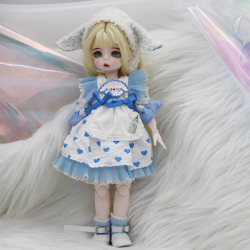 Amazon | KAKAA BJDドール フルセット 1/6 球体関節人形 30cm 球体関節
