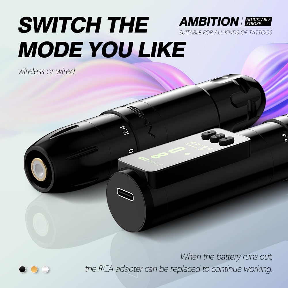 Amazon.com: Ambition Sally Wireless Permanent Makeup Machine with