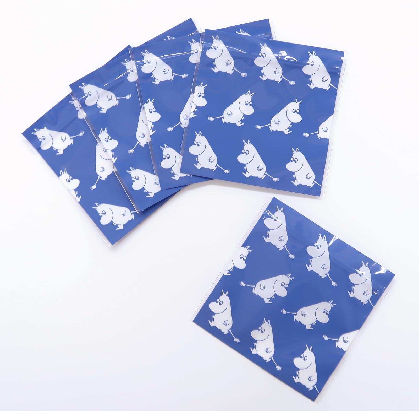 Amazon.co.jp: インディゴ MOOMIN ムーミン ラッピング OPP袋 ジッパー