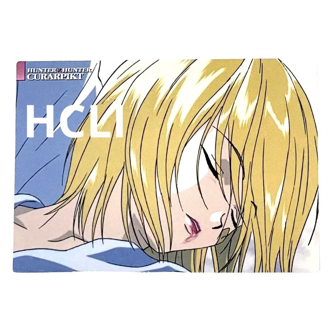 HUNTER×HUNTER カードダスOPフィルム No.12、13、15、18 HUNTER×HUNTER