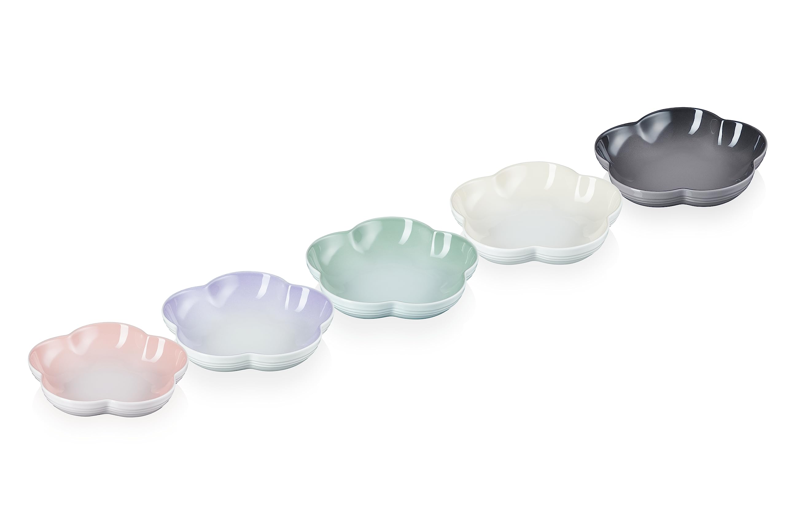 Amazon.co.jp: ル・クルーゼ(Le Creuset) 皿 深皿 フラワー