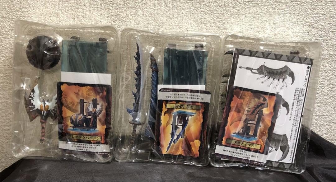 Amazon.co.jp: モンスターハンター 狩猟武器コレクション3 3種 龍刀