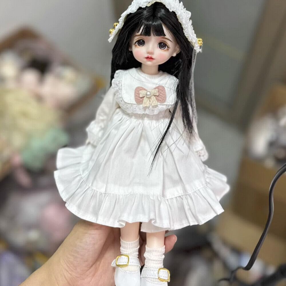 Amazon | BALOLO BJD ドール フルセット 1/6 球体関節人形 女の子 30cm