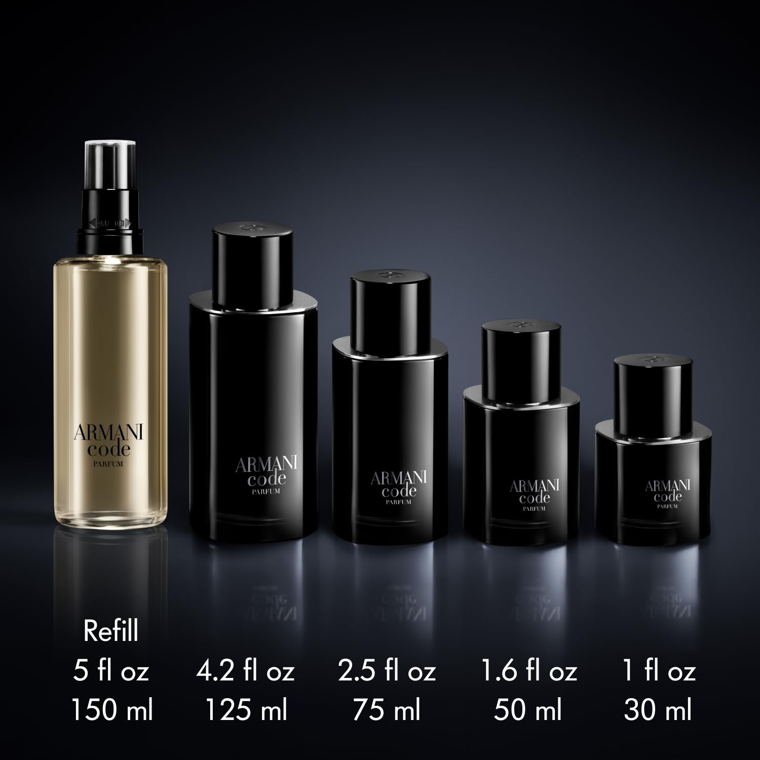 Amazon | Giorgio Armani Code Parfum Spray (Refillable) Men 2.5 oz