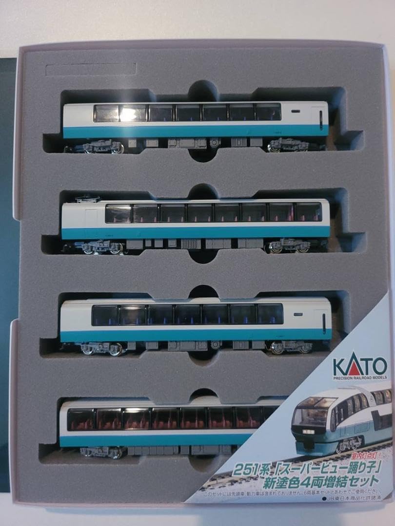 Amazon | KATO 10-475 251系 スーパービュー踊り子 新塗装 4両増結