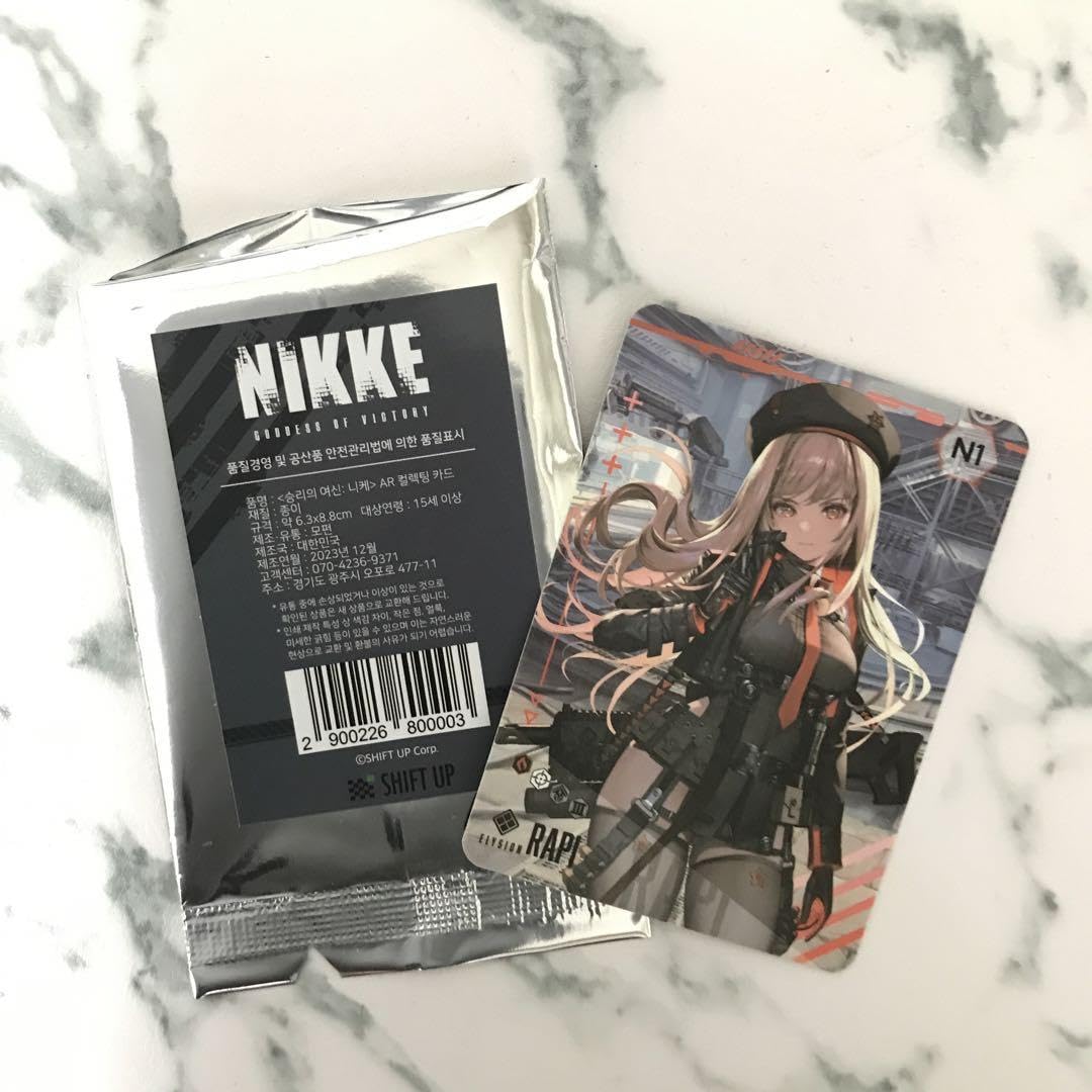 Amazon.co.jp: 勝利の女神NIKKE 勝利の女神ニケ トレーティングカード