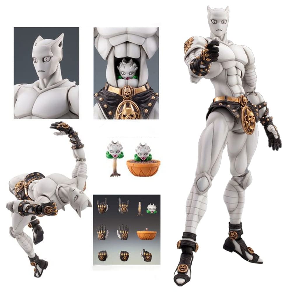 Amazon.com: HBGIAY Killer Queen Figure JJBA Super Action Statue