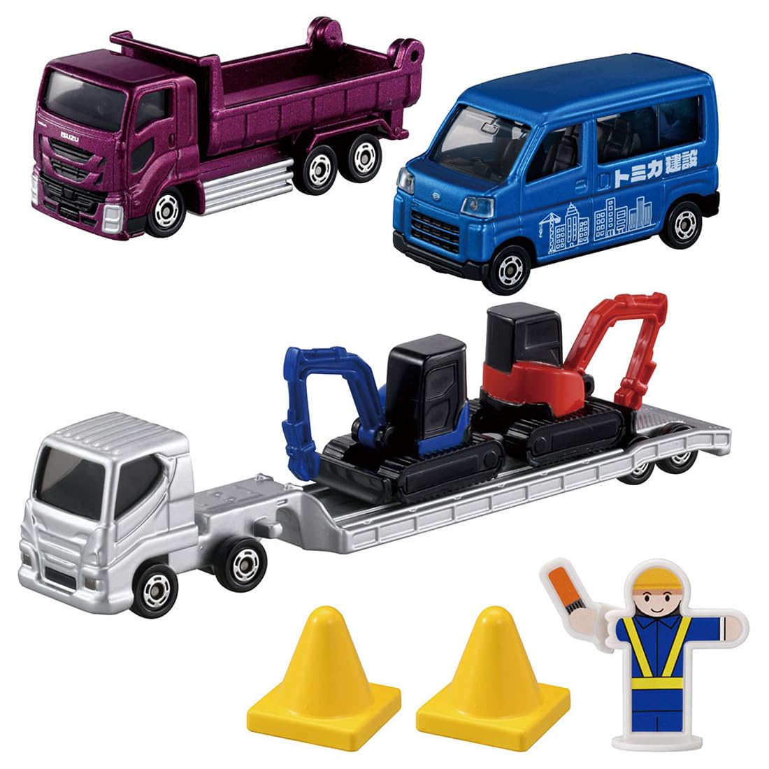 Amazon.co.jp: タカラトミー(TAKARA TOMY) トミカ ギフト 街をつくるぞ
