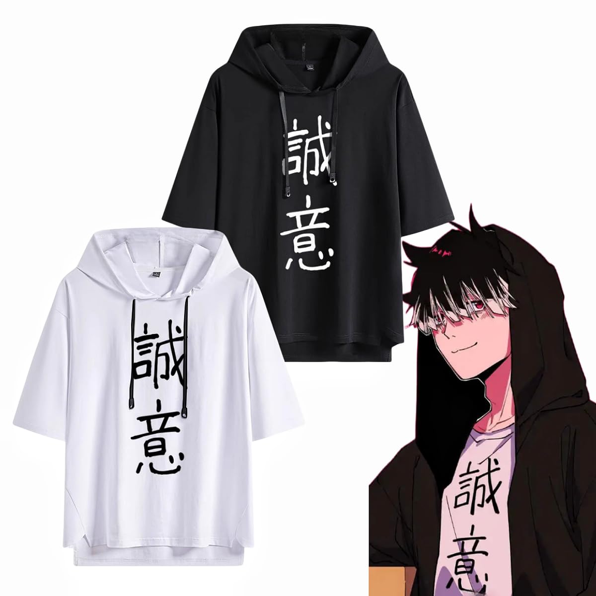 Amazon.co.jp: 怪獣8号 Tシャツ 半袖 鳴海弦 誠意 tshirt 半袖 夏服